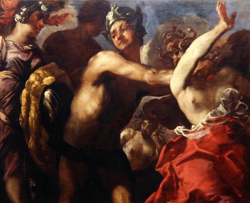 Perseus Beheading Medusa, 1660 (oil on canvas) de Francesco Maffei