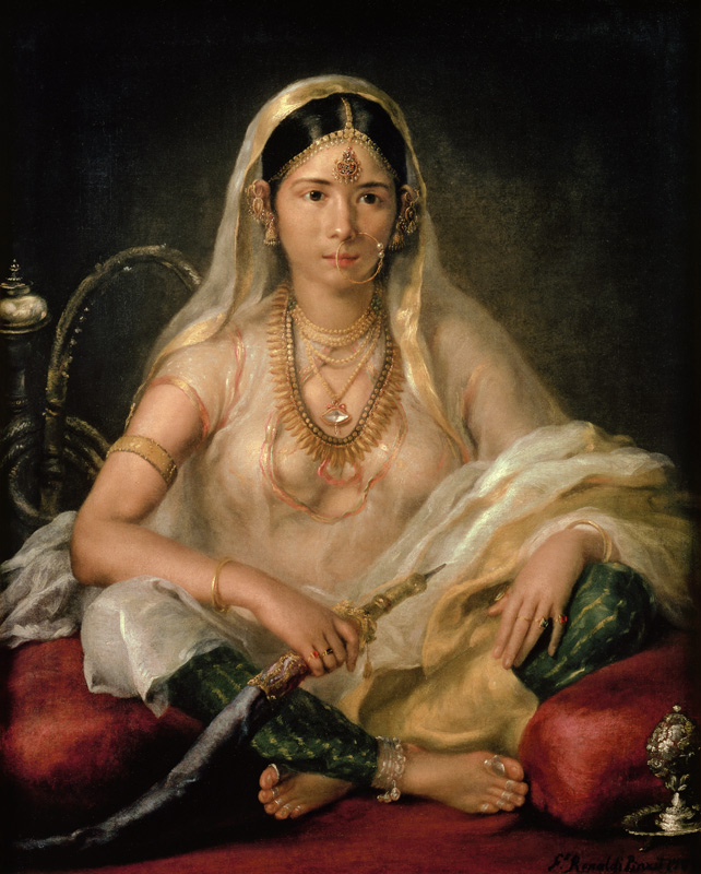Portrait of a Mogul Lady de Francesco Renaldi