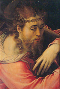 Christus, das Kreuz tragend de Francesco Salviati