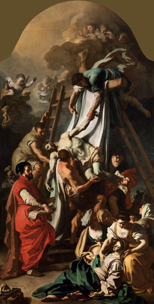 The Descent from the Cross de Francesco Solimena