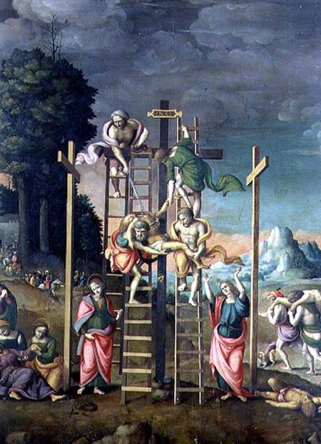 The Deposition of Christ de Francesco Ubertini Verdi Bachiacca