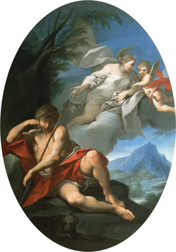 Diana and Endymion (pair of 78391) de Francesco Vellani