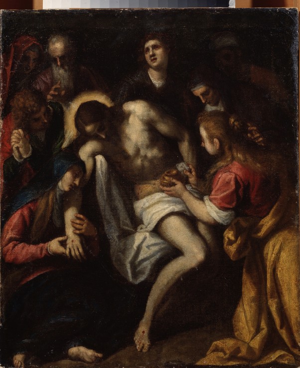 The Lamentation over Christ de Francesco (Francesco da Ponte) Bassano