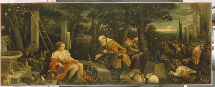 Susanna and the Elders de Francesco (Francesco da Ponte) Bassano