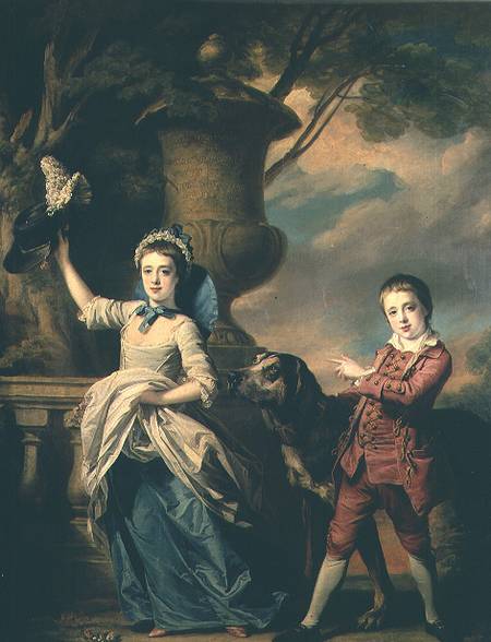 The Children of Sir Edward and Dame Ann Astley de Francis Cotes