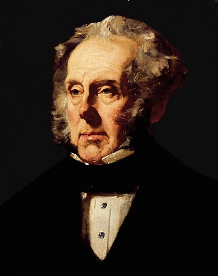 Henry John Temple, 3rd Viscount Palmerston, c.1855 de Francis Cruikshank