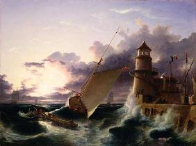 Shipwreck (oil on canvas)
