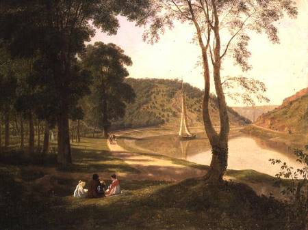 View of the Avon Gorge de Francis Danby