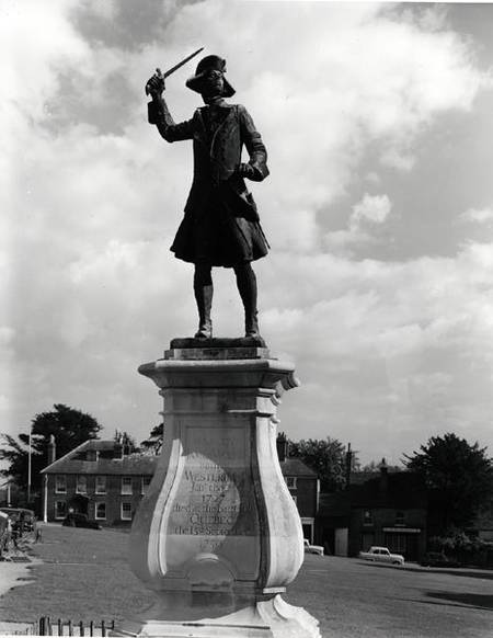 Statue of Major General James Wolfe (1727-59) de Francis Derwent Wood