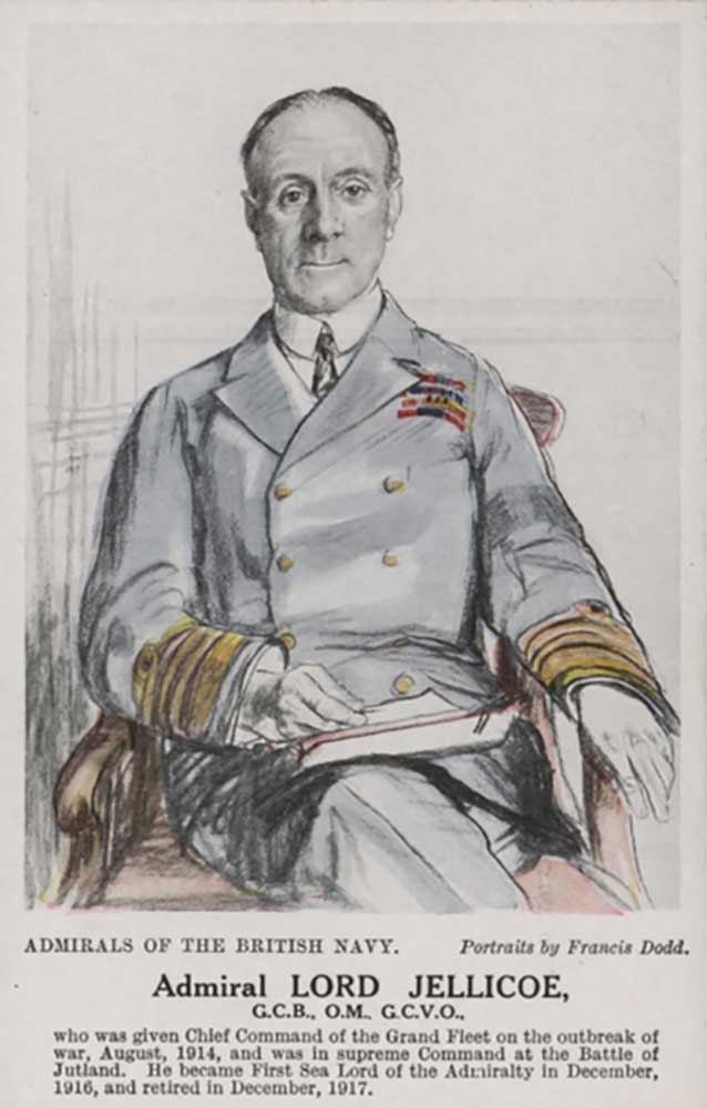 Admiral Lord Jellicoe de Francis Dodd