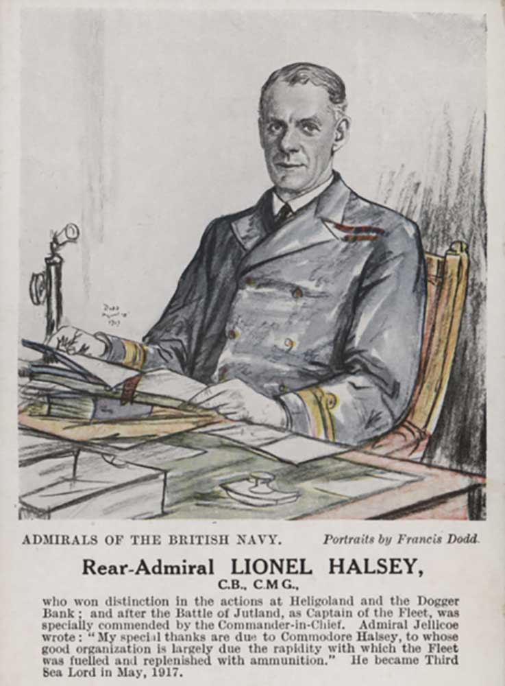 Rear-Admiral Lionel Halsey de Francis Dodd