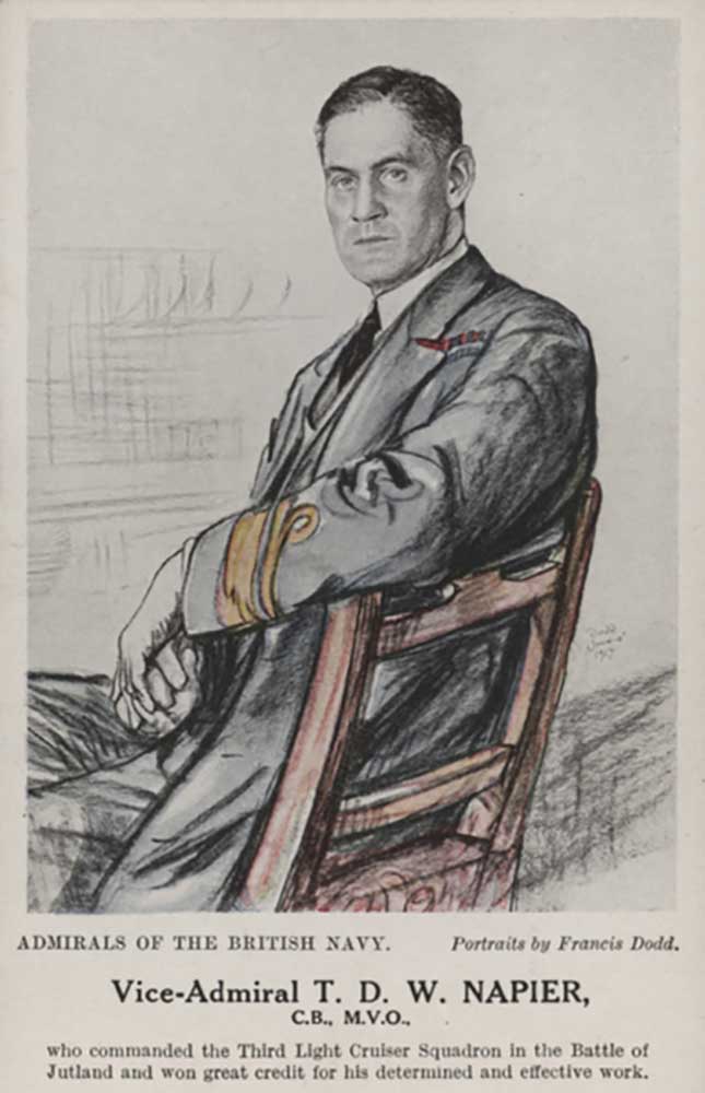 Vice-Admiral T D W Napier de Francis Dodd