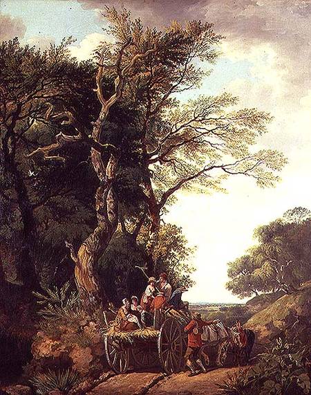 The Harvest Waggon de Francis Wheatley