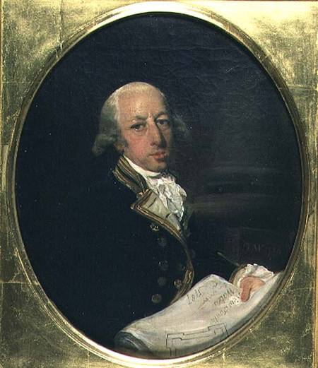 Portrait of Arthur Phillip (1738-1814), Commander of the First Fleet in 1788, founder and first Gove de Francis Wheatley