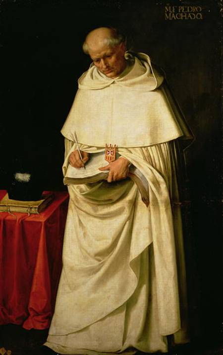 Brother Pedro Machado (d.1604) de Francisco de Zurbarán (y Salazar)