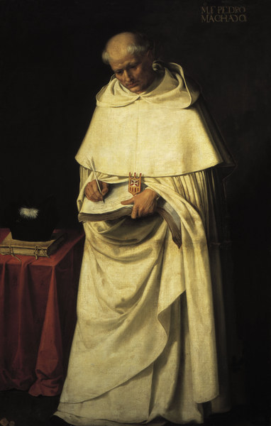 Zurbaran, Fray Pedro Machado de Francisco de Zurbarán (y Salazar)