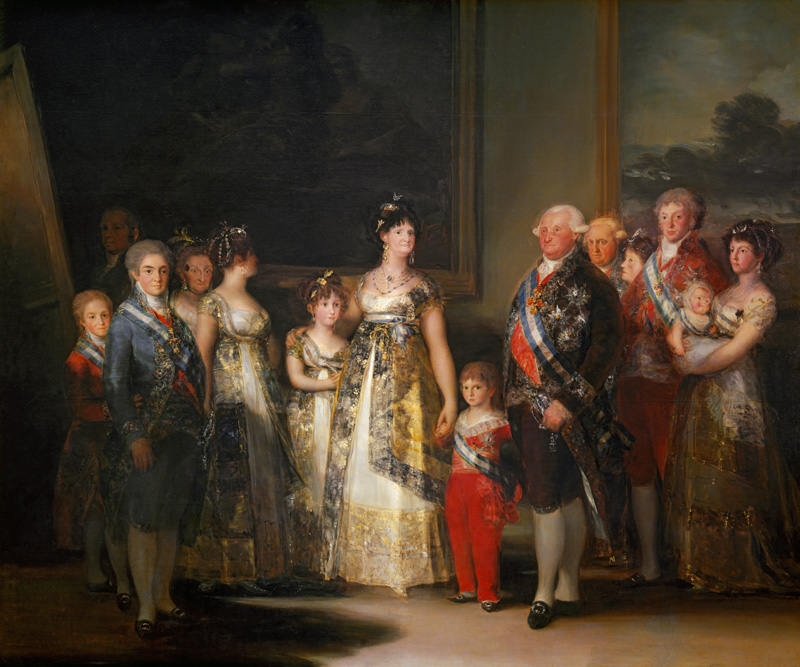Charles IV (1748-1819) and his family de Francisco José de Goya