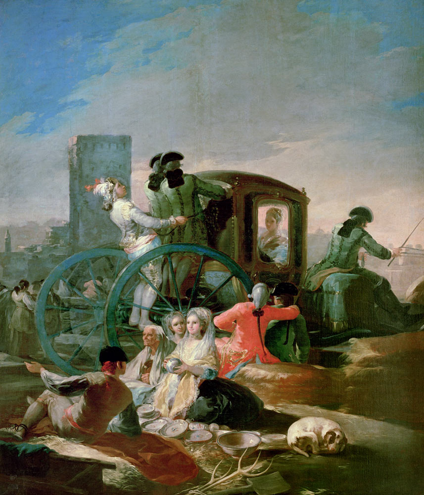 The Dish Seller de Francisco José de Goya