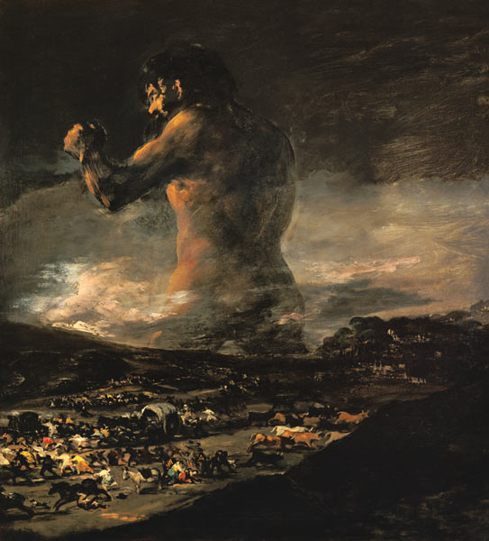 El gigante de Francisco José de Goya