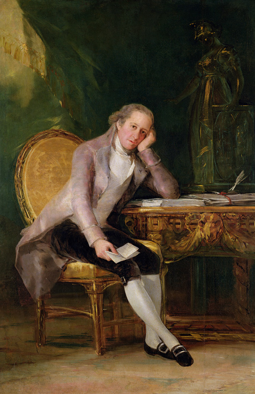 Gaspar Melchor de Jovellanos de Francisco José de Goya