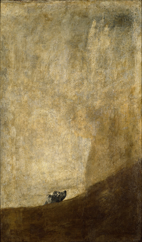 perro de Francisco José de Goya