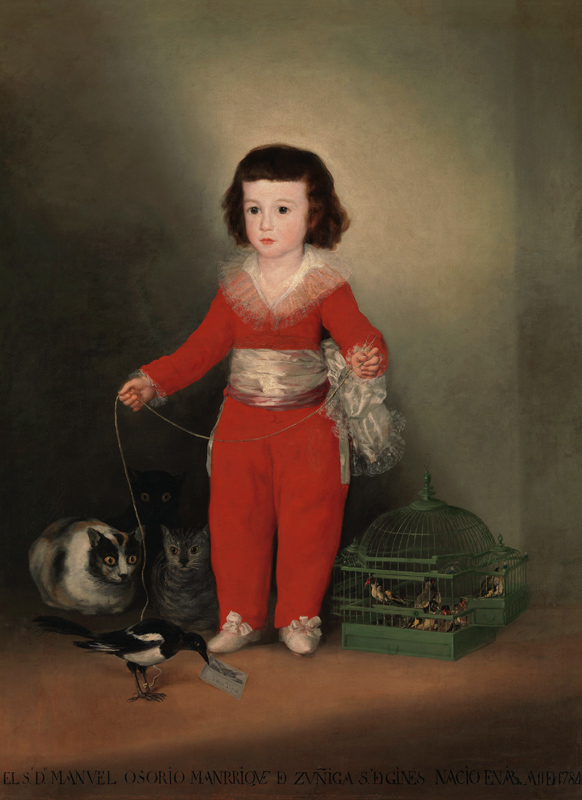 Kinderbildnis. de Francisco José de Goya
