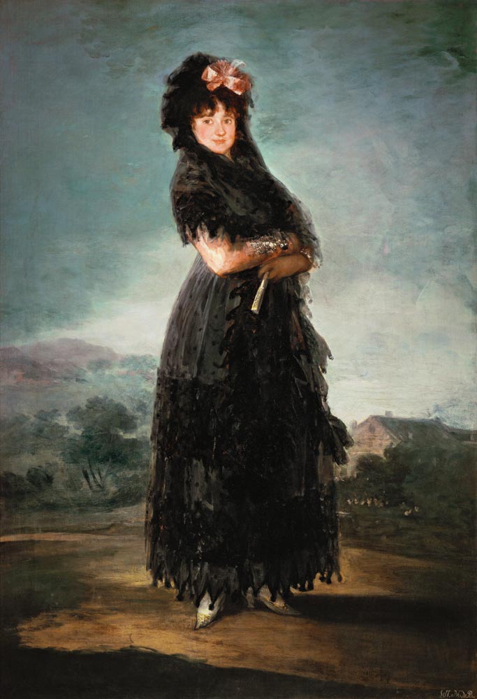 Mariana Waldstein, Marquise de Santa Cruz de Francisco José de Goya