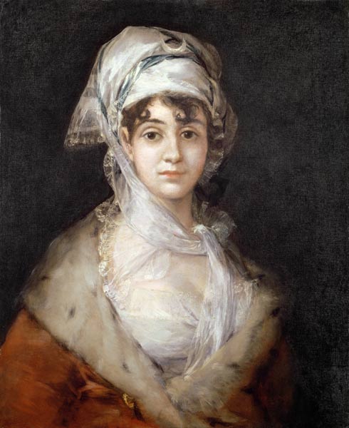 Portrait of Antonia Zarate de Francisco José de Goya