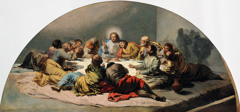 The Last Supper de Francisco José de Goya