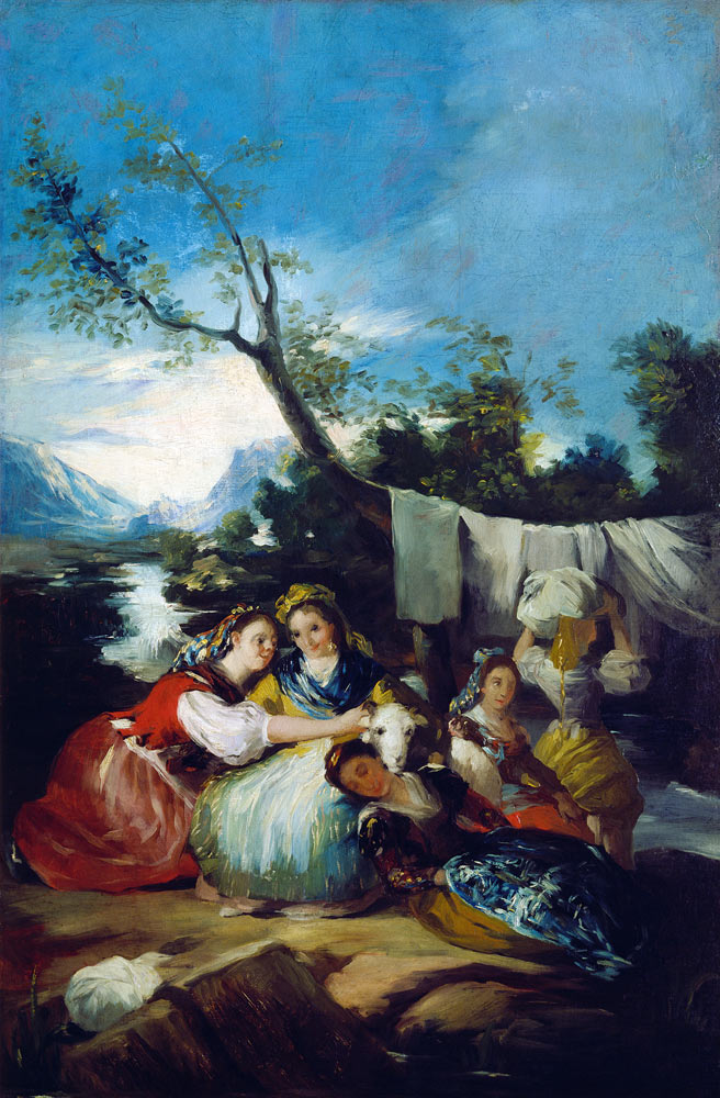 The Washerwomen de Francisco José de Goya
