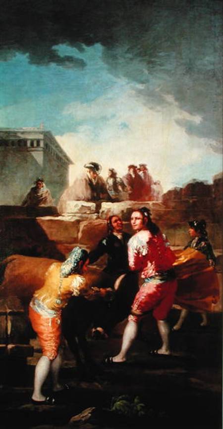 The Amateur Bullfight de Francisco José de Goya