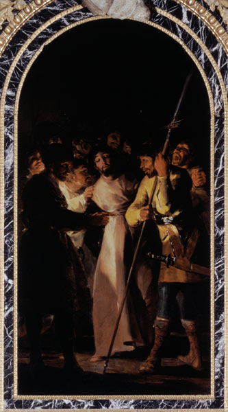 The Arrest of Christ de Francisco José de Goya