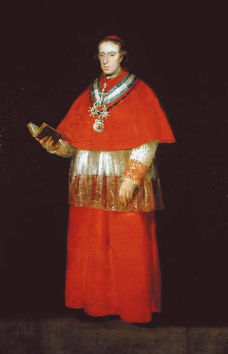 Cardinal Don Luis de Bourbon (1777-1823) de Francisco José de Goya
