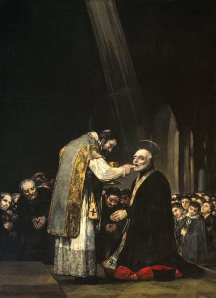 Communion of St.Joseph Calasanza de Francisco José de Goya