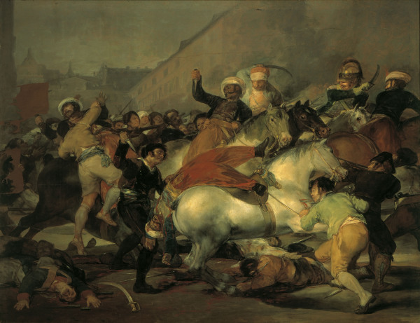 The 2 May 1808 in Madrid de Francisco José de Goya