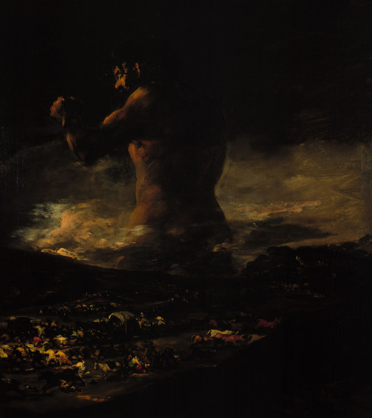 El coloso de Francisco José de Goya