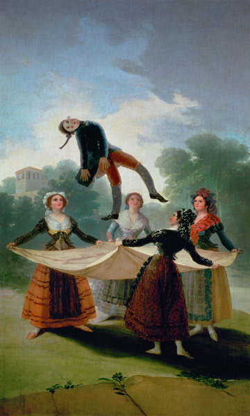 El Pelele (The Puppet) de Francisco José de Goya