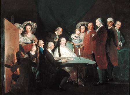 The Family of the Infante Don Luis de Borbon de Francisco José de Goya