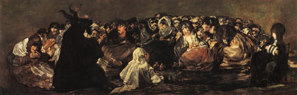 El sabbat de las brujas de Francisco José de Goya