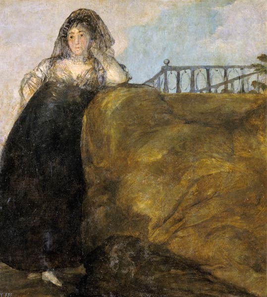 Leocadia Zorilla, the Artist's Housekeeper de Francisco José de Goya