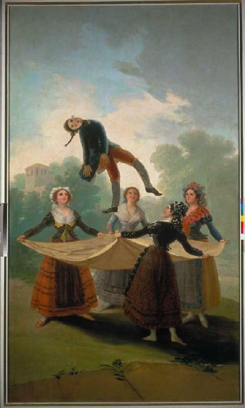 The jumping jack de Francisco José de Goya