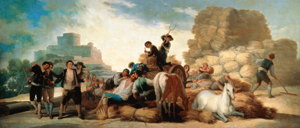 Summer or the Harvest de Francisco José de Goya