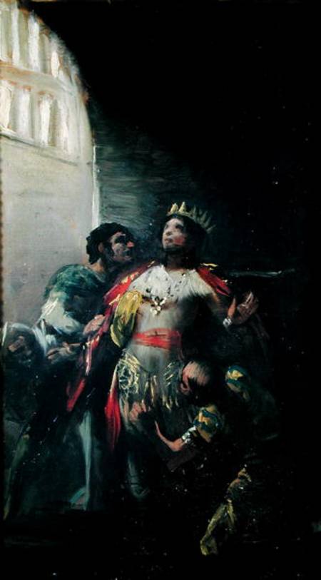 St. Hermengild (d.585) in Prison de Francisco José de Goya