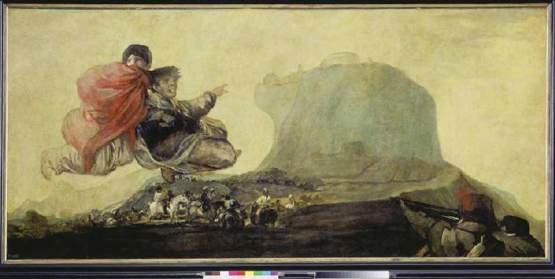 (witches' sabbath end the black pictures of the Qu de Francisco José de Goya