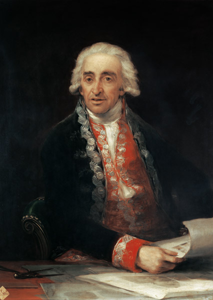 Portrait of the Juan de Villanueva. de Francisco José de Goya