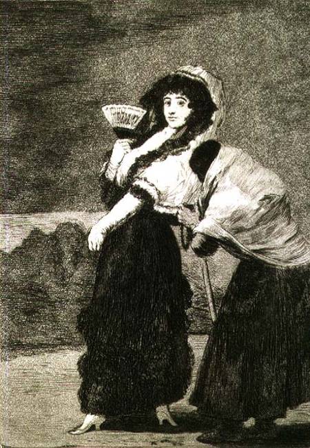 "May God forgive her: it was her mother" de Francisco José de Goya