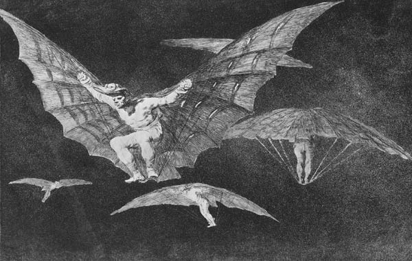 Modo de volar de Francisco José de Goya
