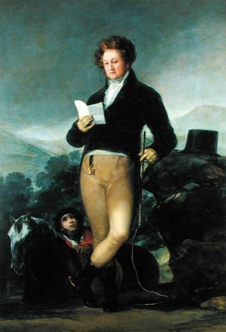Portrait of Don Francisco de Borja Tellez Giron (1786-1851) de Francisco José de Goya