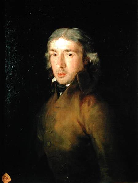 Portrait of Leandro Fernandez de Moratin (1760-1828) de Francisco José de Goya