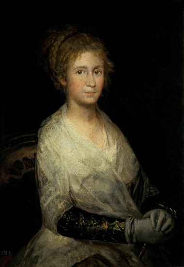 Portrait thought to be Josepha Bayeu (d.1812) the Artist's Wife de Francisco José de Goya